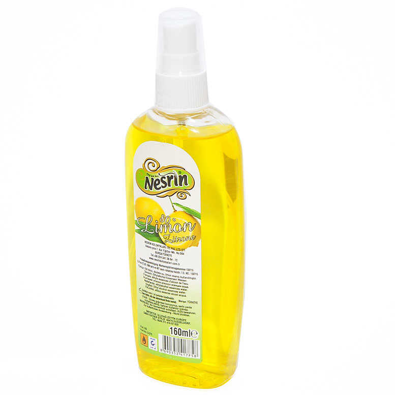 Lemon Cologne Spray 80 Degrees Pet Bottle 160 ML