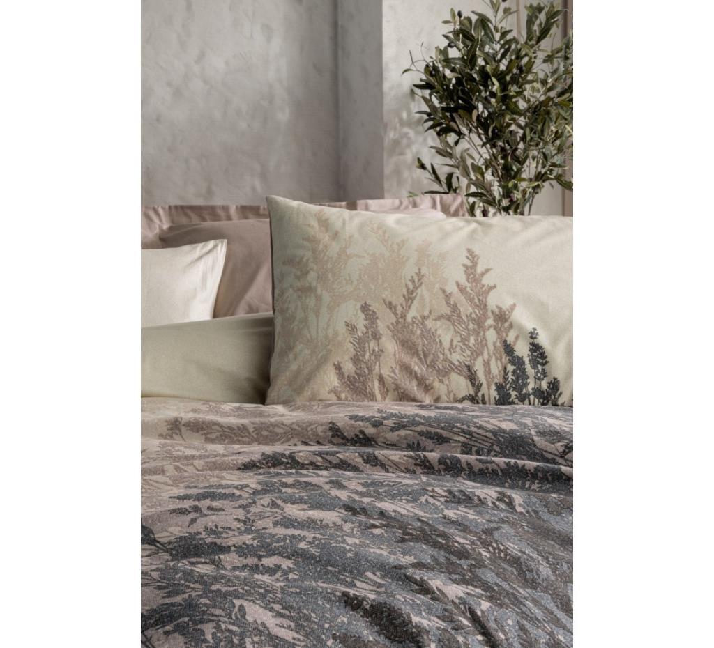 Dual Double Duvet Cover Set Lindon Beige