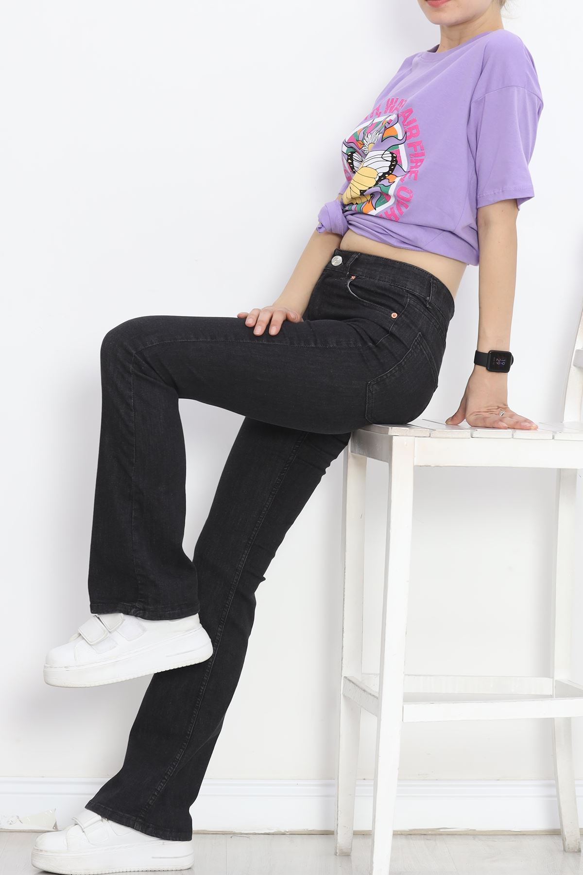 Flared Jeans Pants Koyufüme