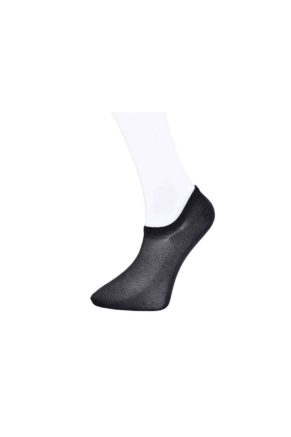 Black Men's Invisible Socks 6 pairs