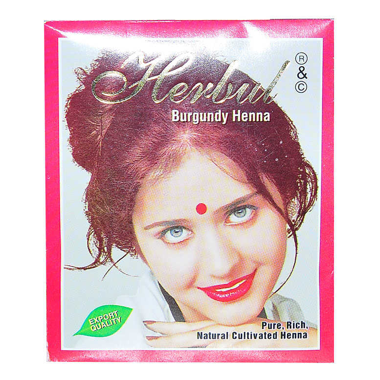 Red Indian Henna (Burgundy Henna) 10 Gr Package