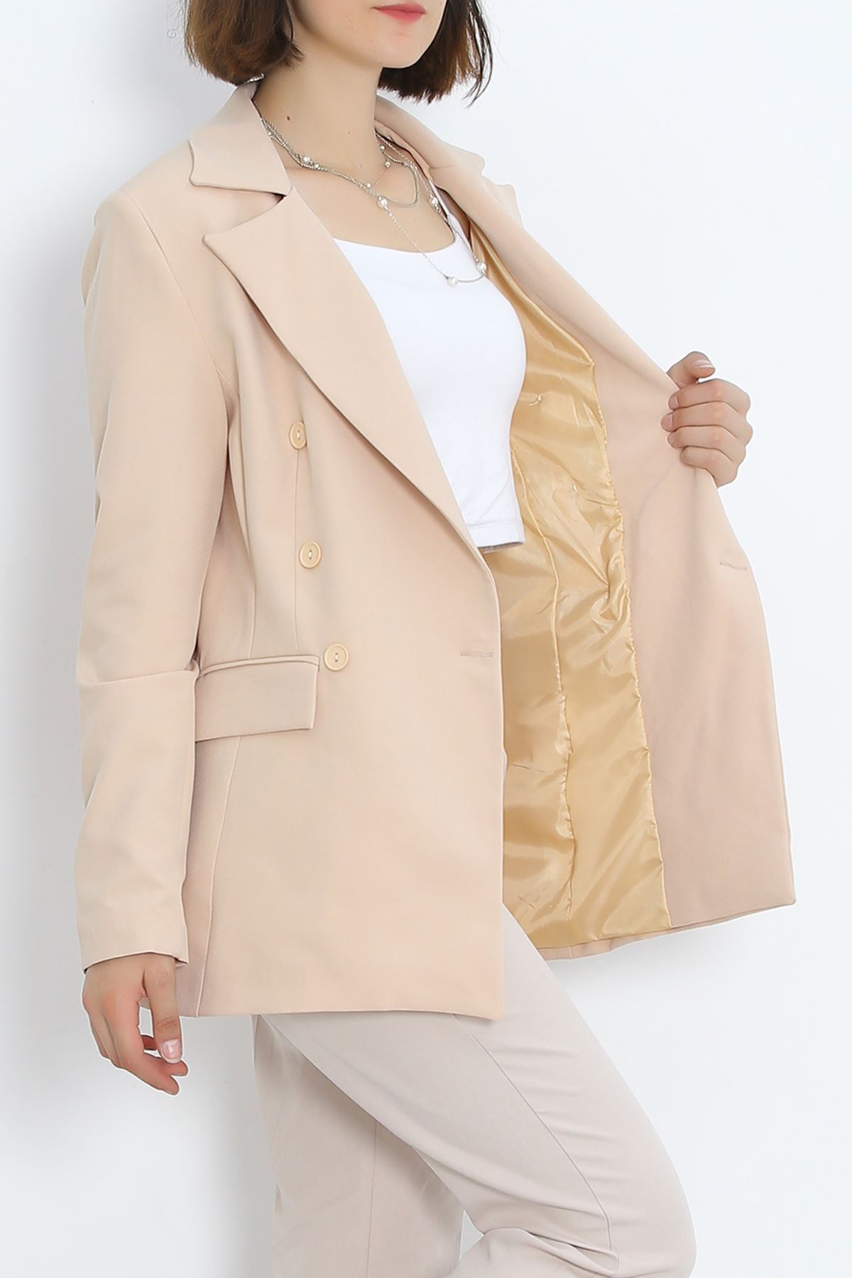 Blazer Jacket Beige