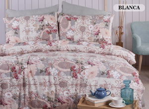 Ranforce Double Duvet Cover Set Blanca