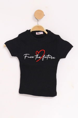 2-10 Years Kids Blouse Black