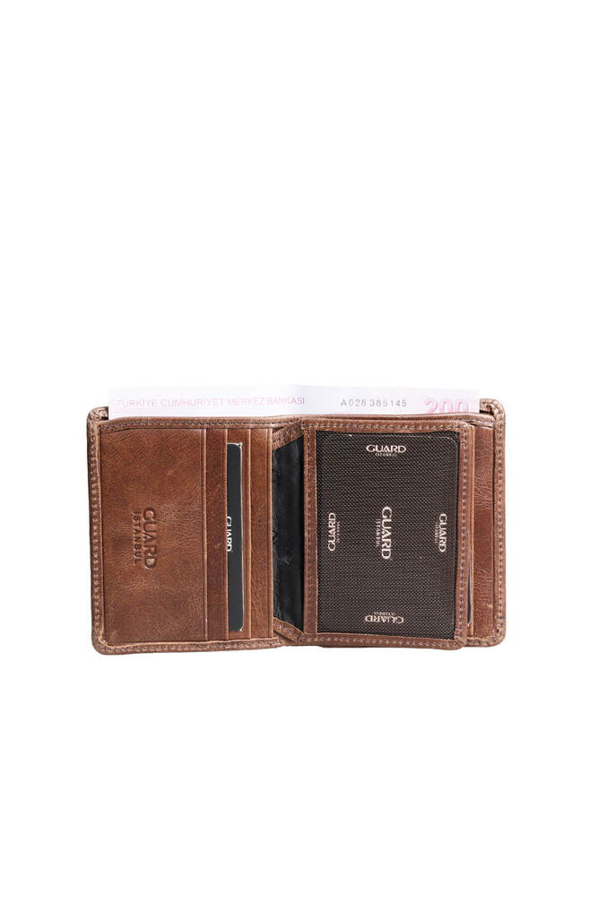 Dustin Antique Brown Leather Men's Wallet