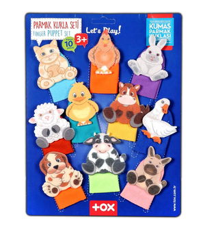 Pets 10 Piece Finger Puppet , Educational Toy