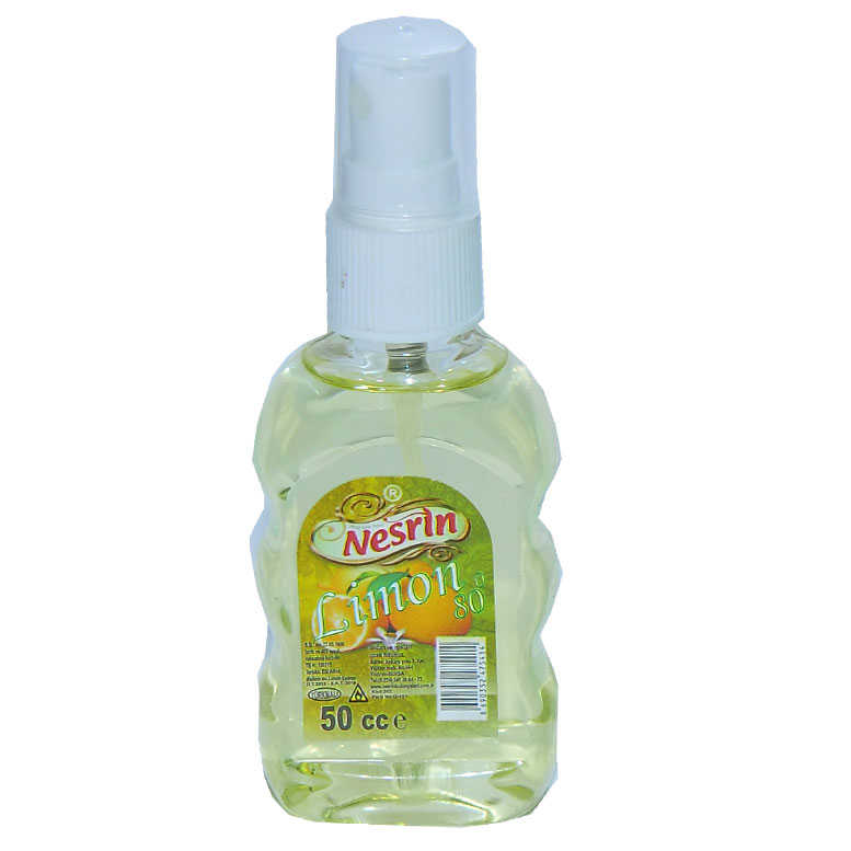 Lemon Cologne 80 Degree Pet Bottle Spray 50 ML