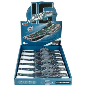 - AIRCRAFT CARRIER WITH WIND-UP LIGHTS AND MUSIC