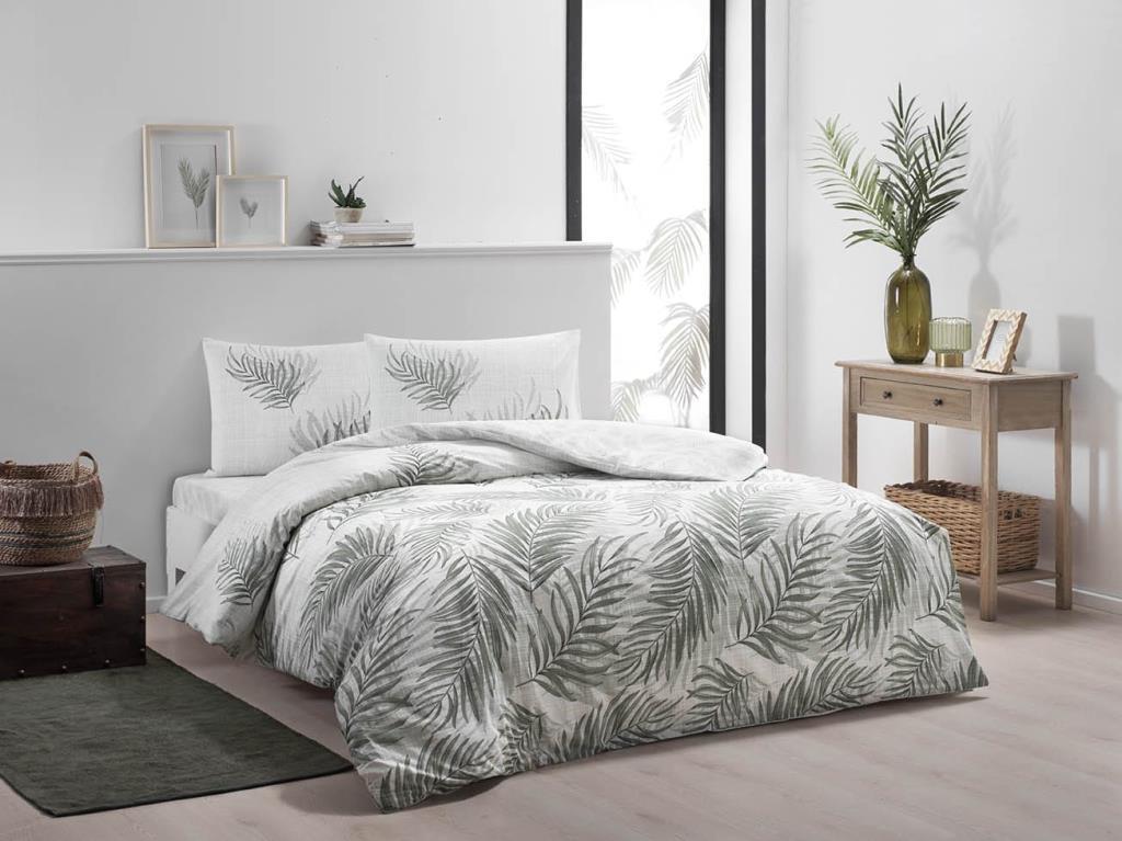 Double Ranforce Duvet Cover Lenora Green