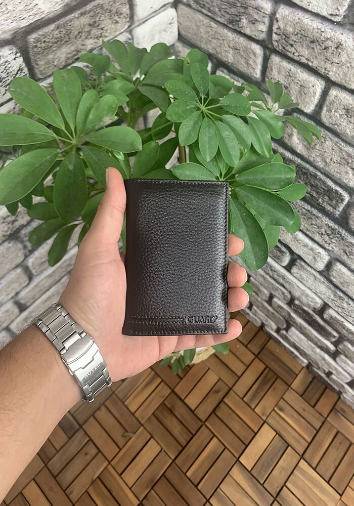 Brown Leather License Holder