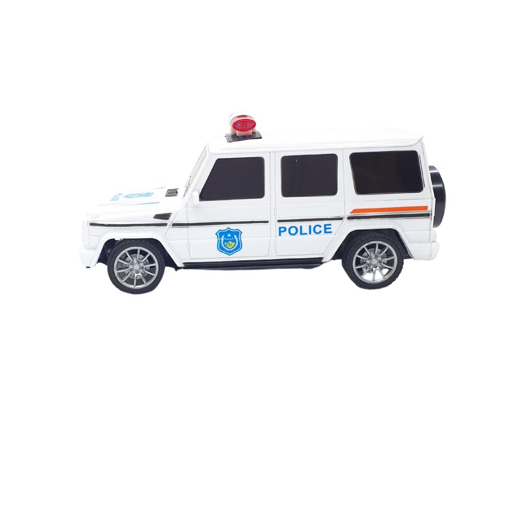 Remote Control Mercedes Police Jeep 1:20 Scale 18 Cm White - 13578-887