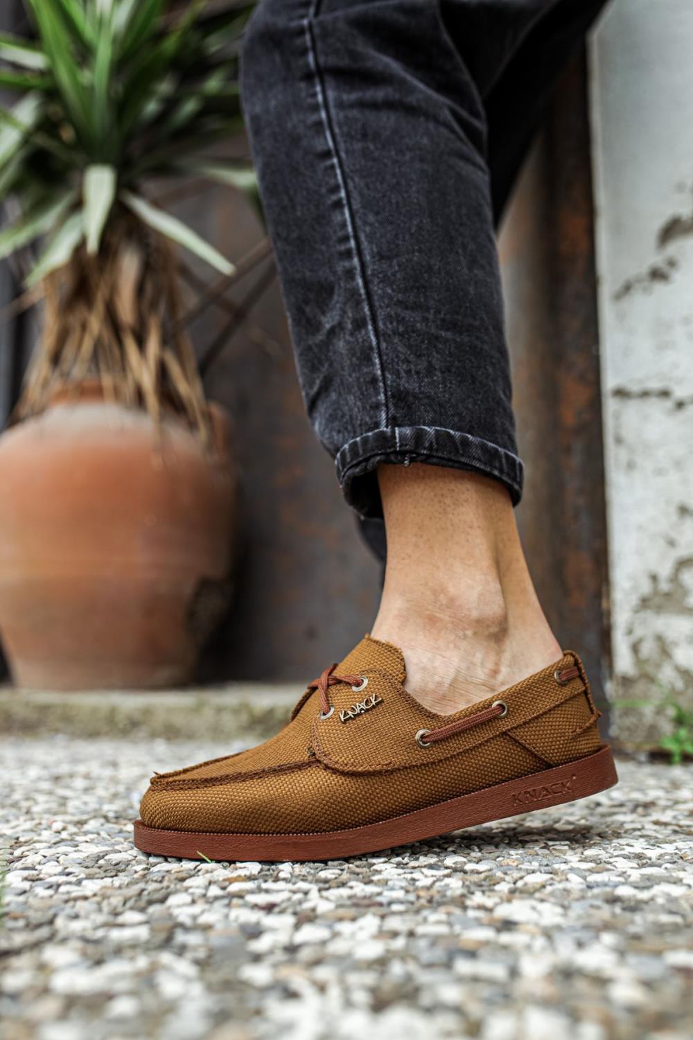 Seasonal Linen Shoes Tan