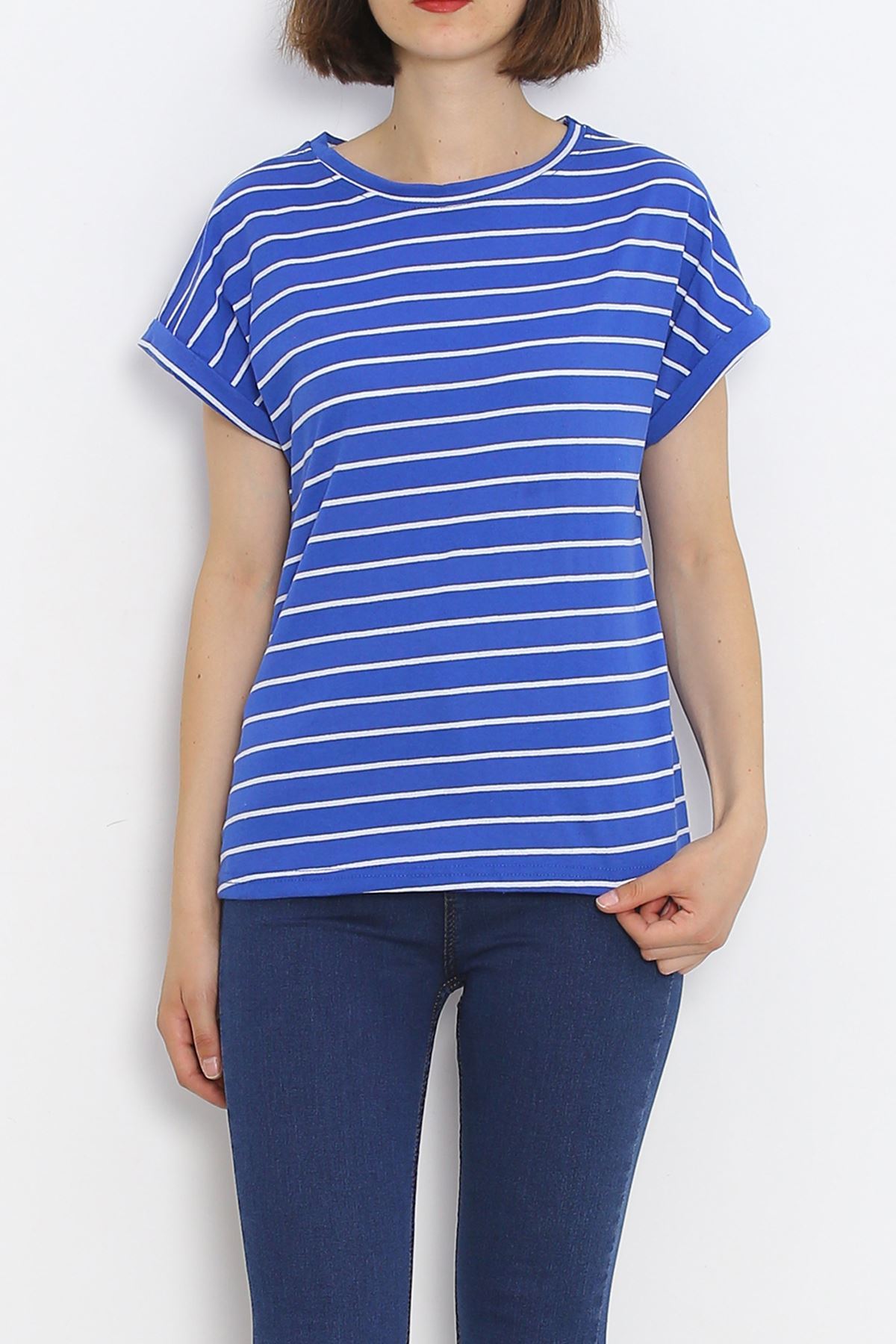 Single Jersey Striped Duplex T-Shirt Saks