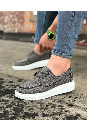 Gray Men's Casual Shoes