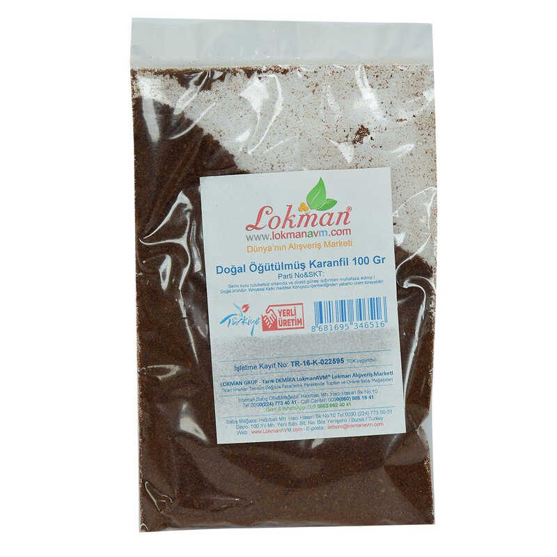 Clove Natural Ground 100 Gr Package