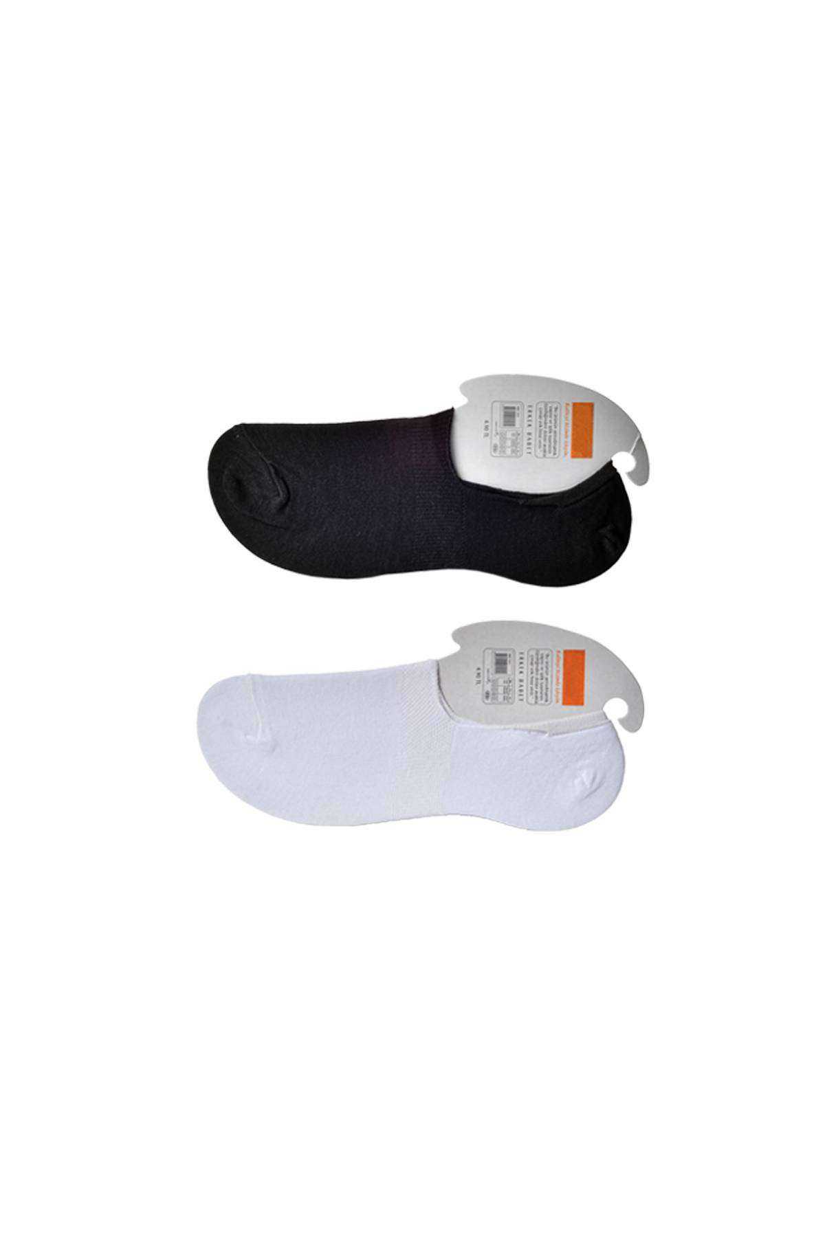 Black and White Men's Babet Socks 6 pairs