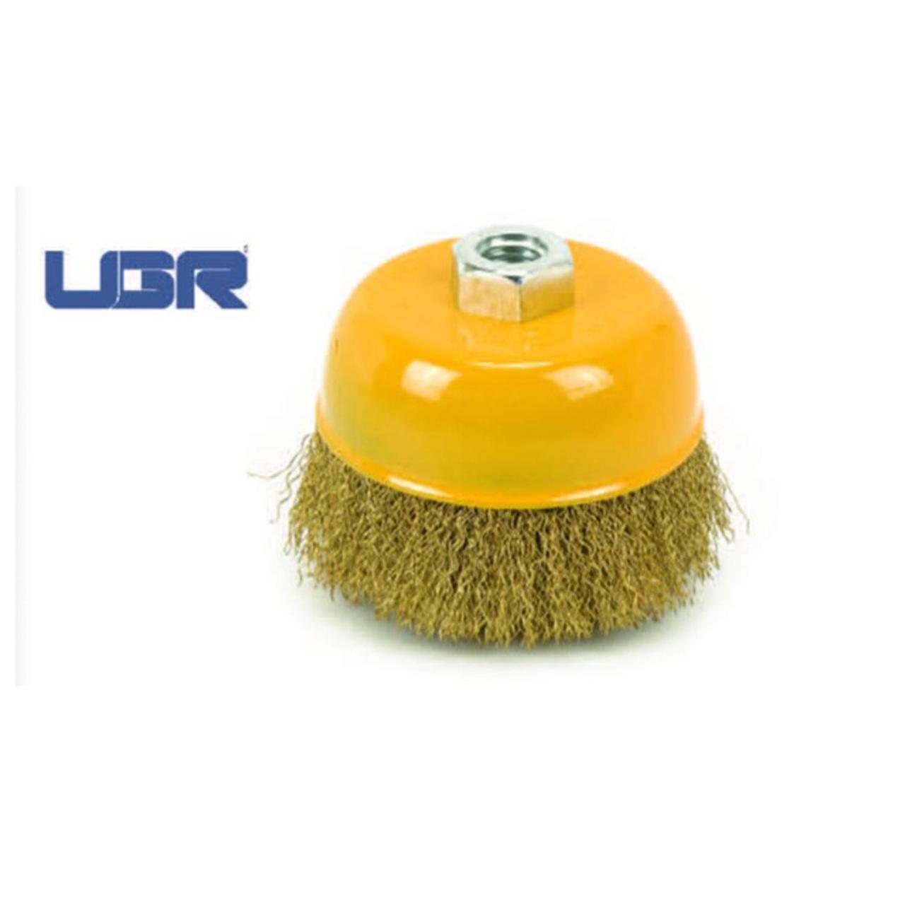 UGR Fringed Wire Cup Brush 65 mm M14