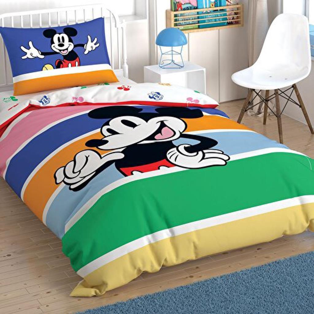 Mouse Rainbo Single Duvet Cover Set