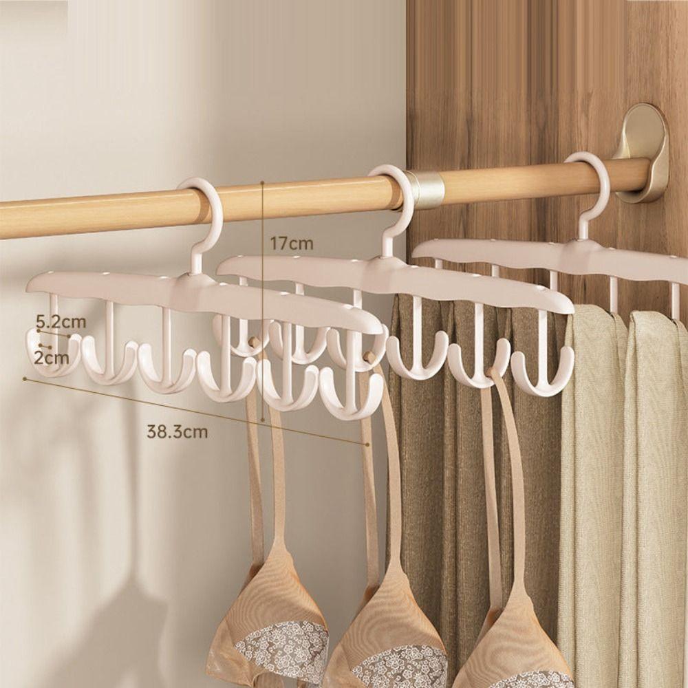 12 Hooks Rotating Closet Clothes Clothes Bag Underwear Hanger - Hanger Multiplexer