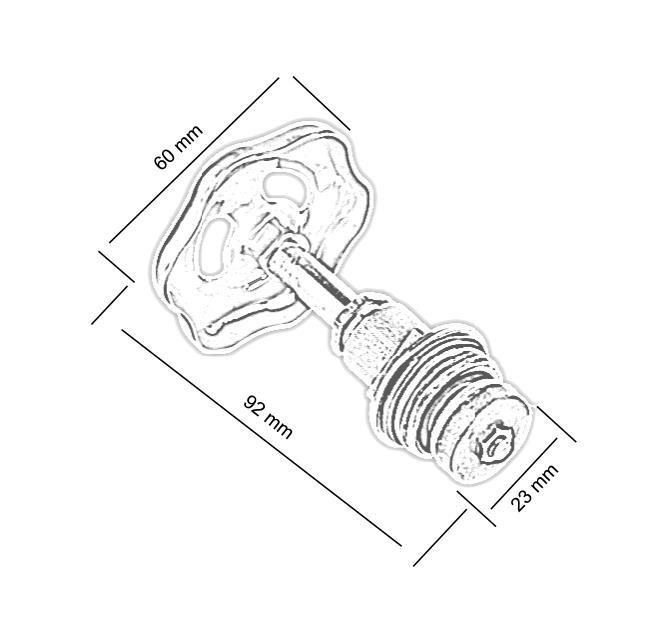 Topsan Stop Valve Set 3/4