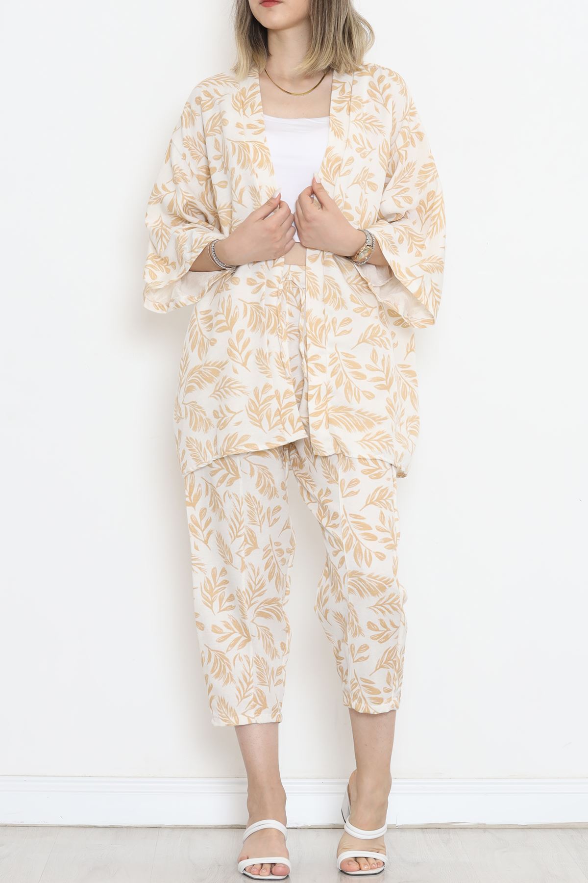 Kimono Set Beige