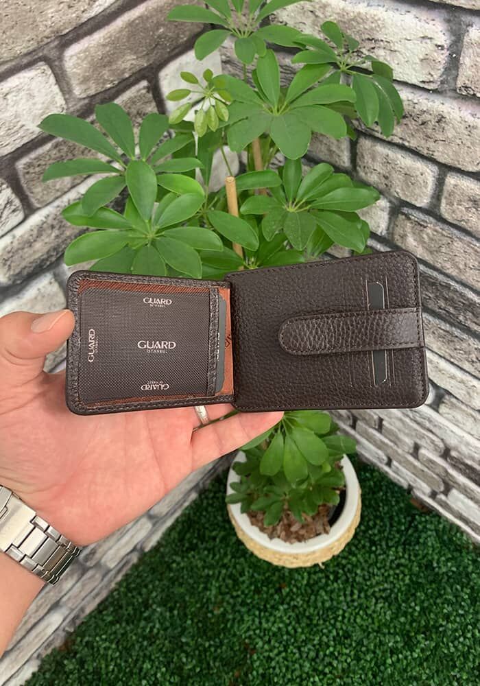 Brown Leather Card Holder