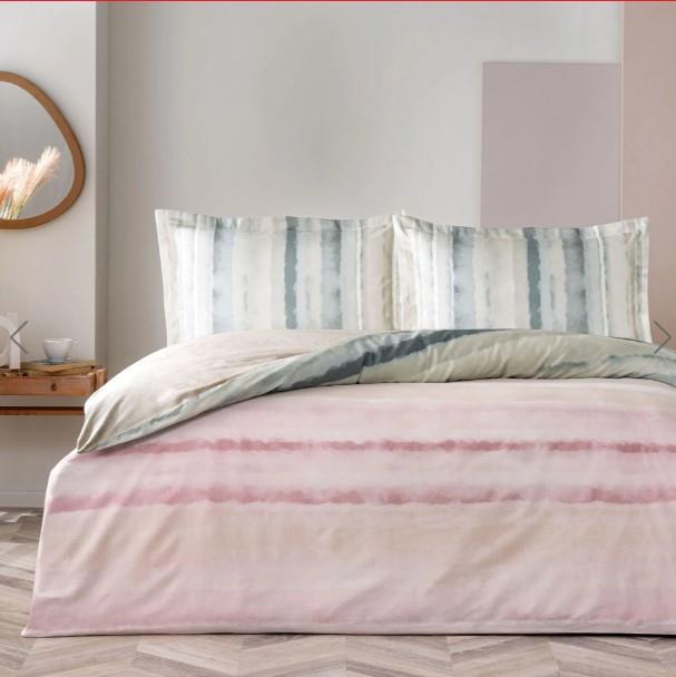 Double Satin Duvet Cover Neil Pink