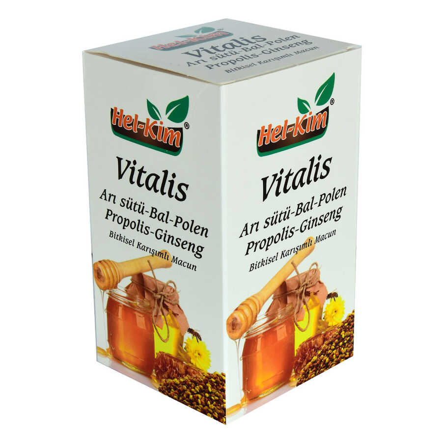 Vitalis Royal Jelly Honey Pollen Propolis Ginseng Herbal Paste 780 Gr