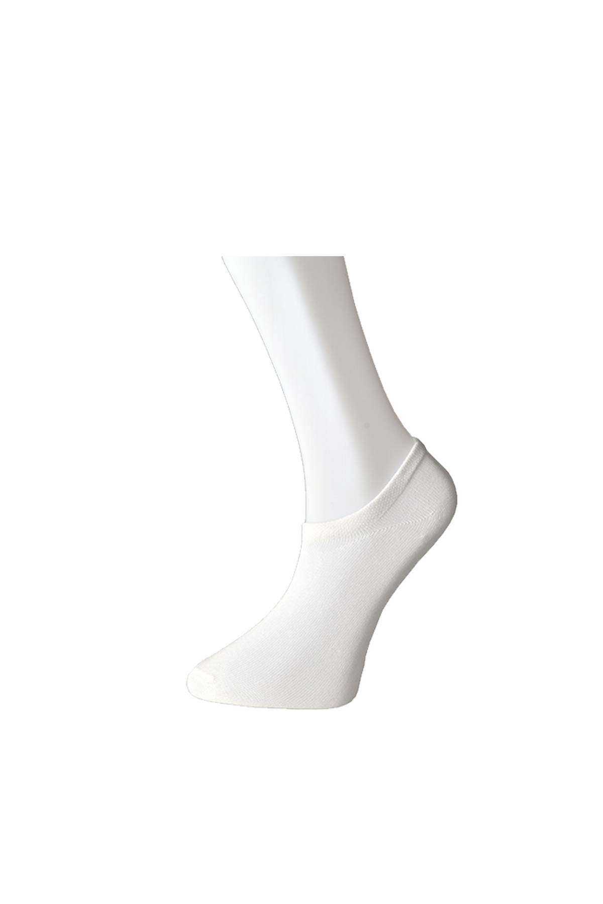 White Men's Invisible Socks 6 pairs