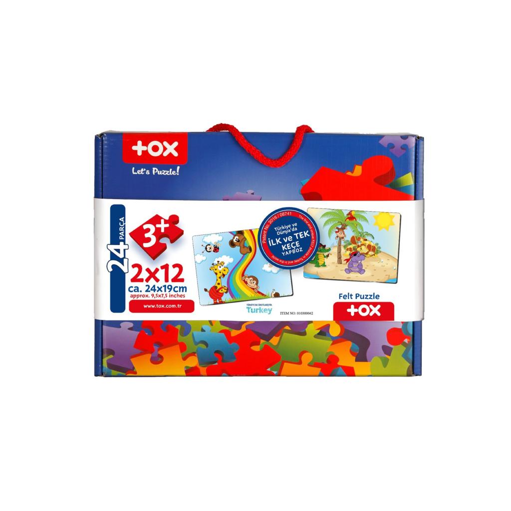 Rainbow 3+ Felt Jigsaw Puzzle - 3 Years Puzzle