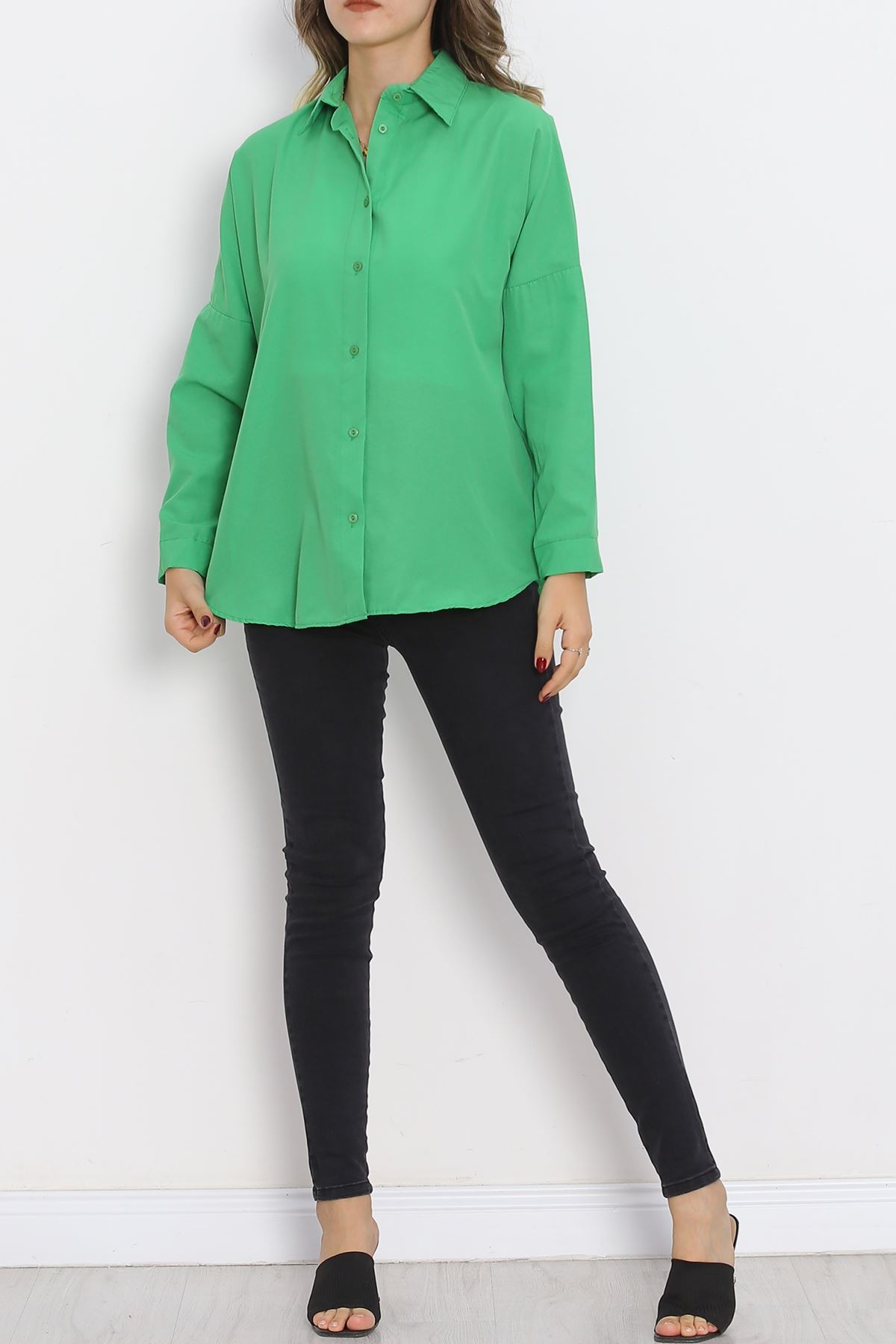 Oversize Shirt Green2