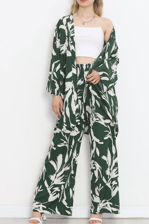 Kimono Set Dark Green