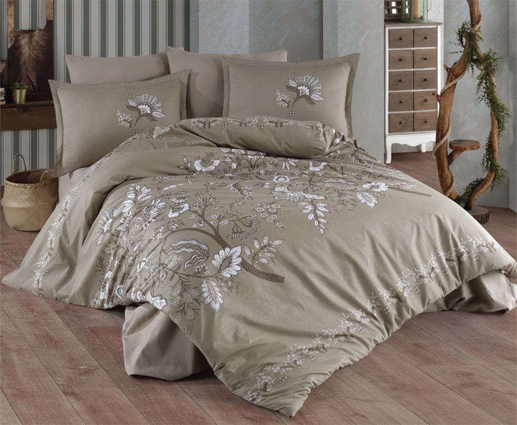 Ranforce Duvet Cover Double Mohana v2 Beige