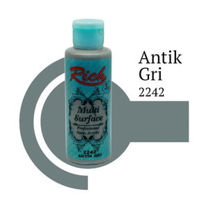 Rich Multi Surface 2242 Antique Gray Acrylic Paint 120 cc