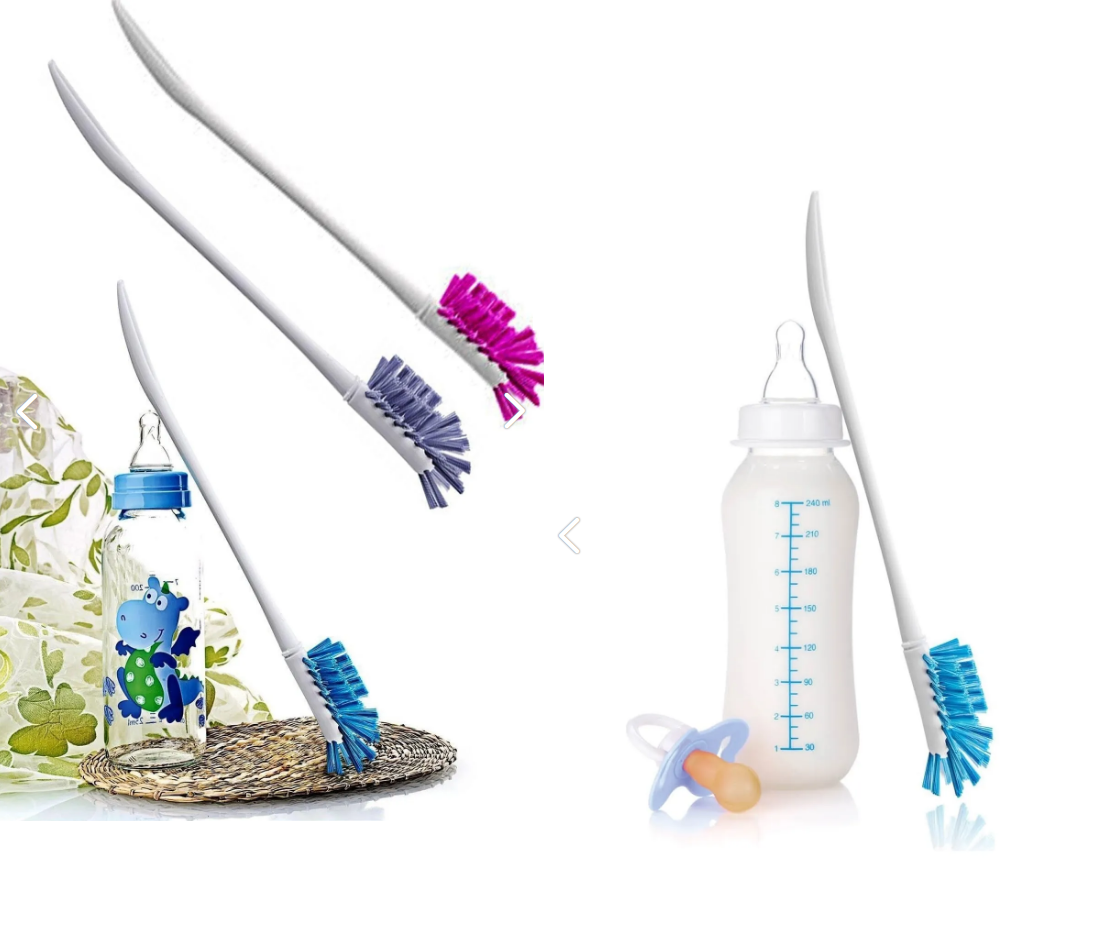 Baby Bottle and Bottle Cleaning Brush