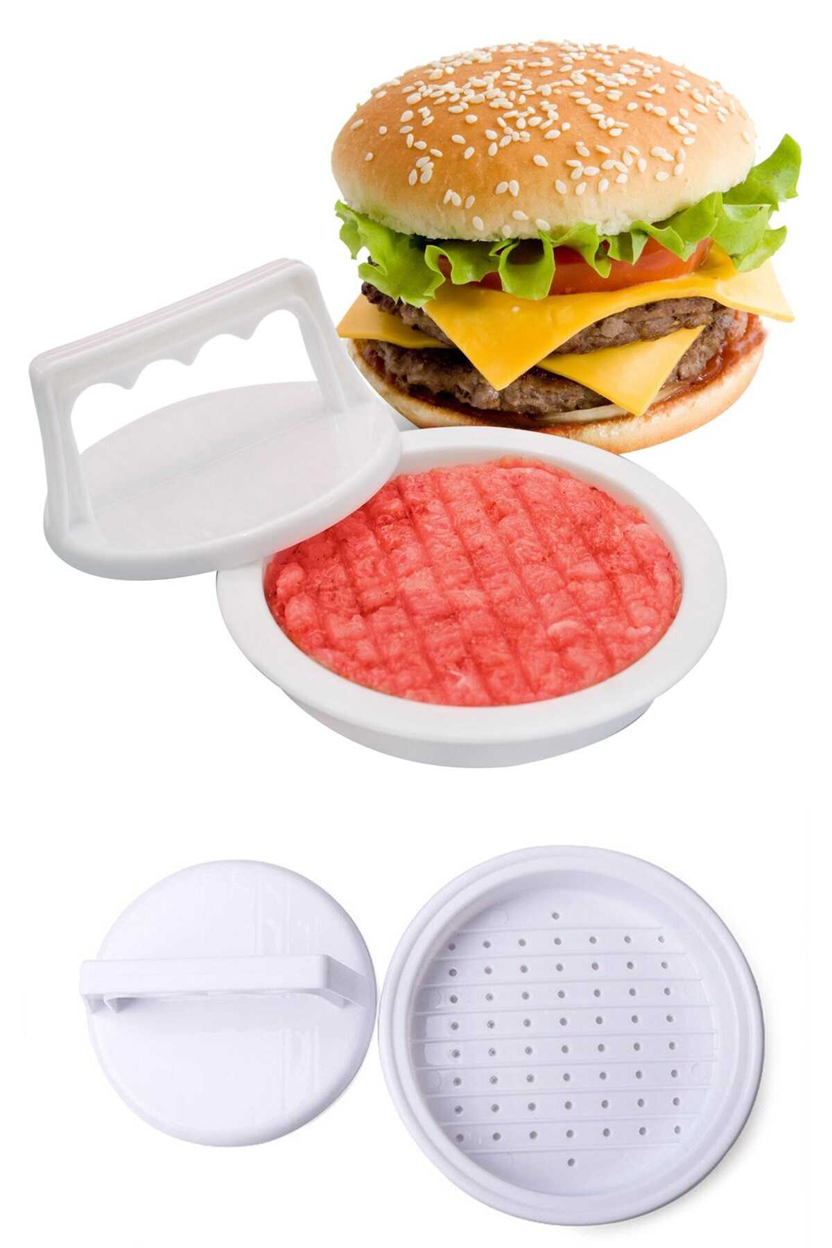 Hamburger Making Apparatus - Hamburger Press and Meatball Mold