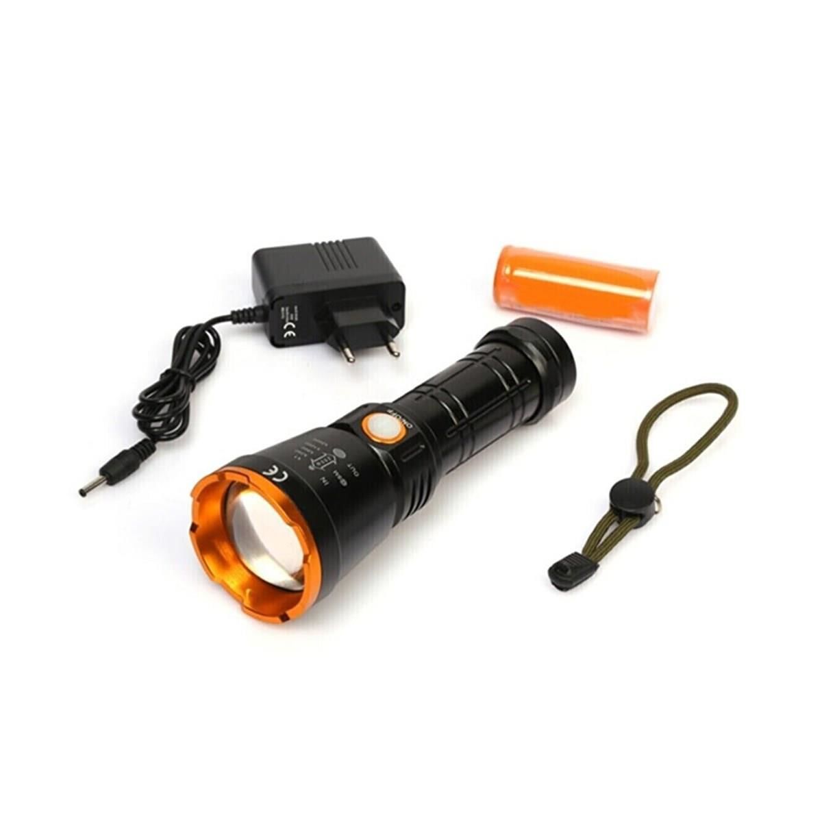 Powerdex PD-6682 Professional Rechargeable Flashlight