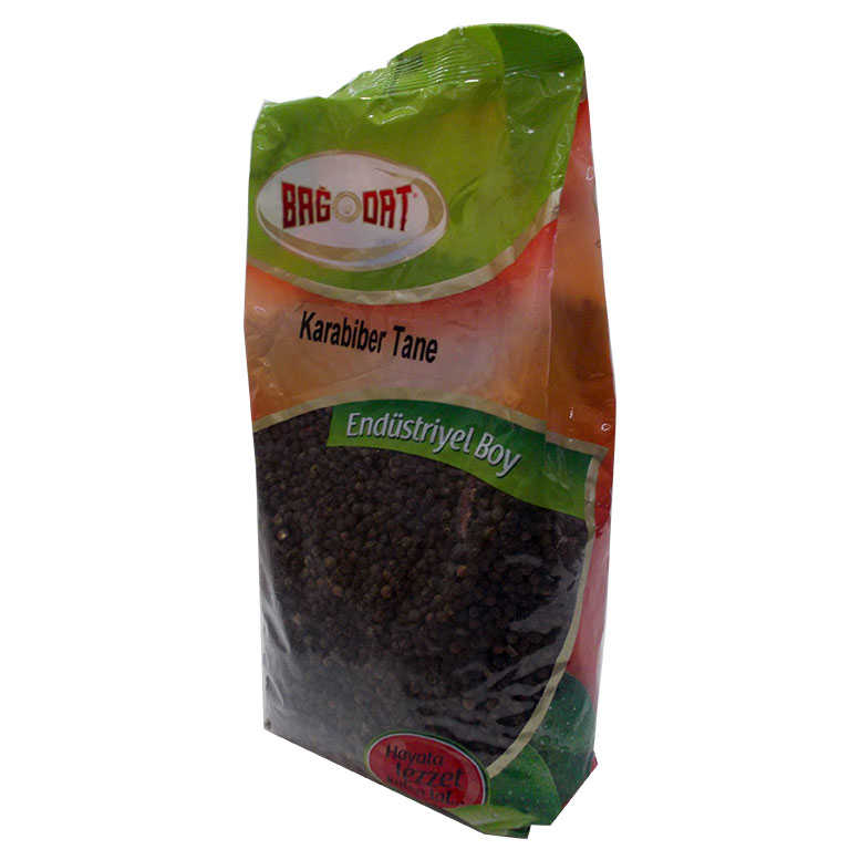 Black Pepper Natural Grain 1000 Gr Package