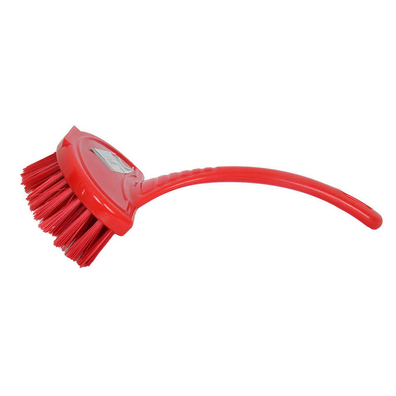 Plastic Handle Sink and Bathtub Brush Mixed Color 11 Cm