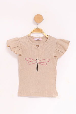 2-10 Years Kids Blouse Beige