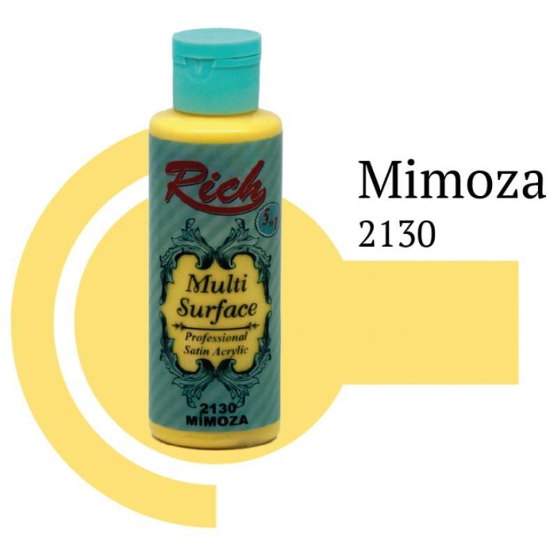 Rich Multi Surface 2130 Mimosa Paint Acrylic Paint 120 cc