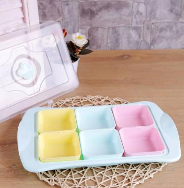 6 Compartments Breakfast Set Luxury