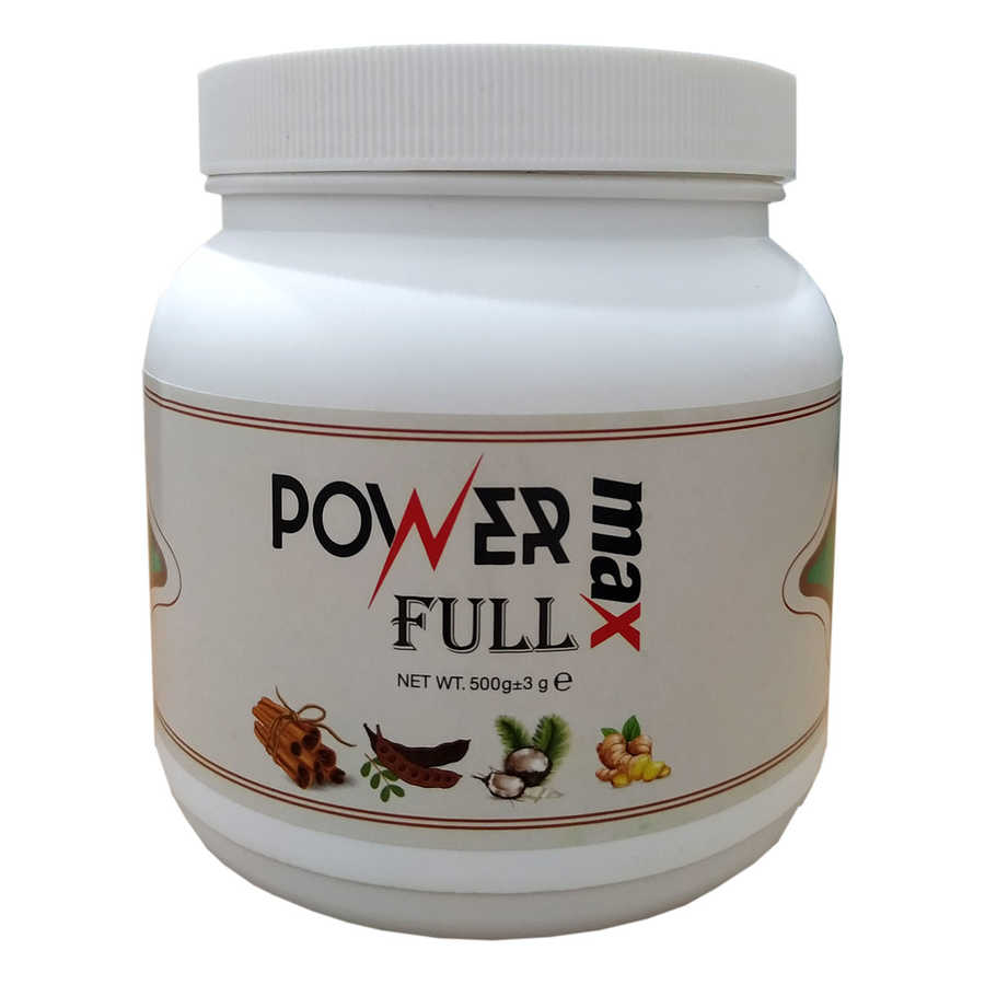 Power Max Full Carob Herbal Powder 500 Gr