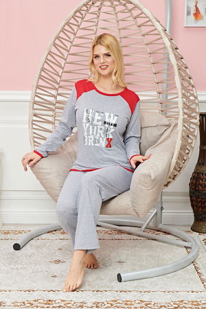 Women's Long Sleeve Pajama Set Model no 7580