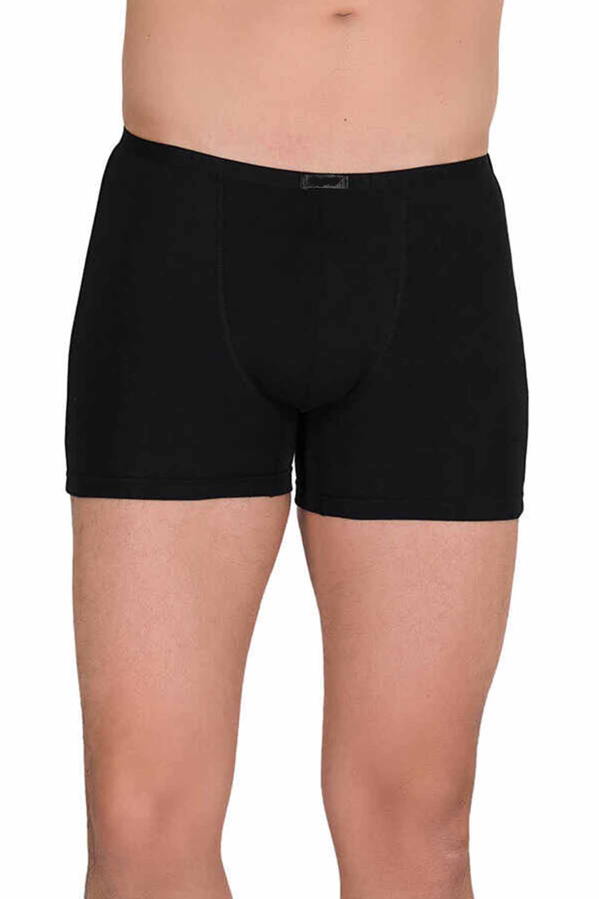 Men's Modal Boxer Short Black 4488B