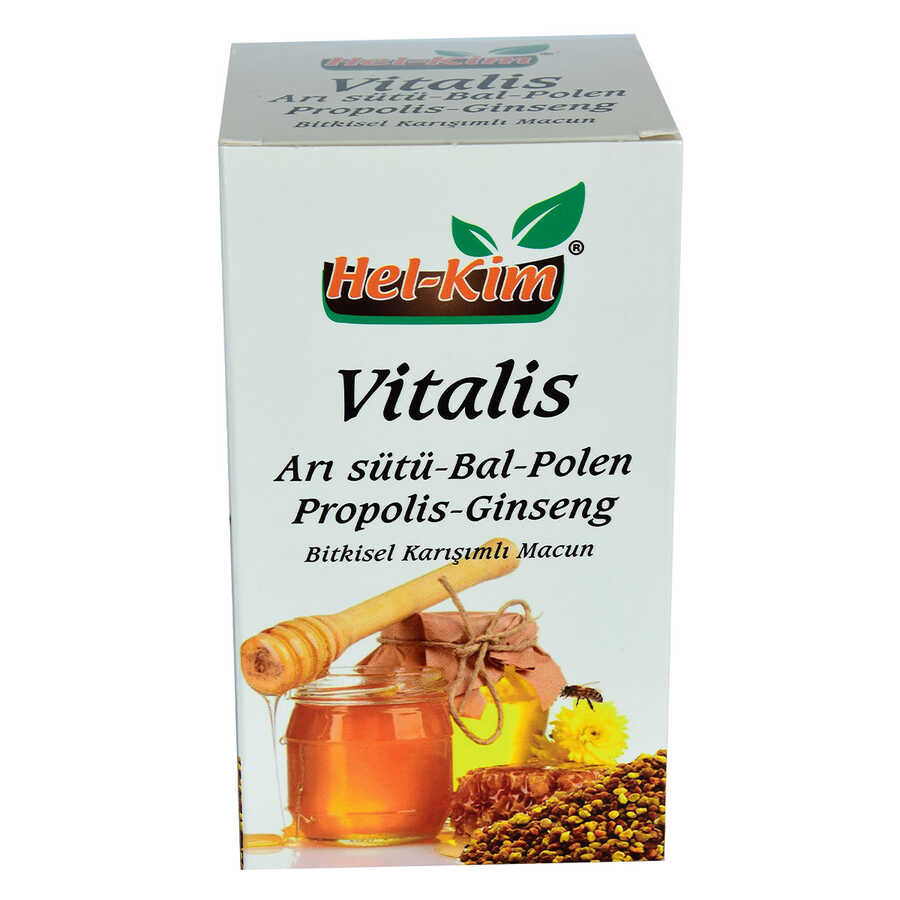 Vitalis Royal Jelly Honey Pollen Propolis Ginseng Herbal Paste 780 Gr