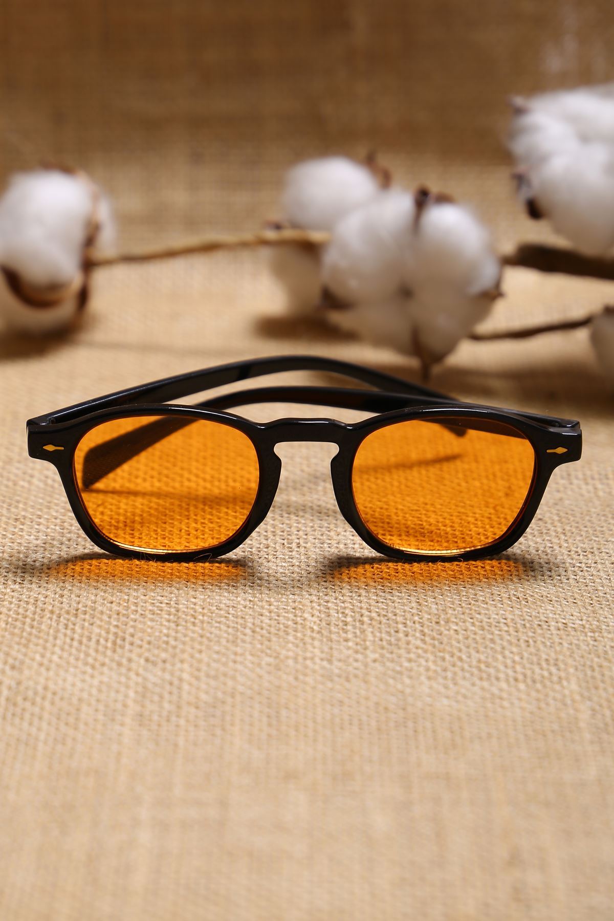 Accessory Glasses Black Orange