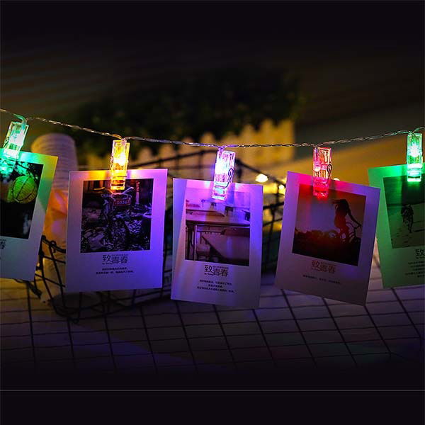 Colorful Illuminated Latch Photo Album 10 pcs - RGB