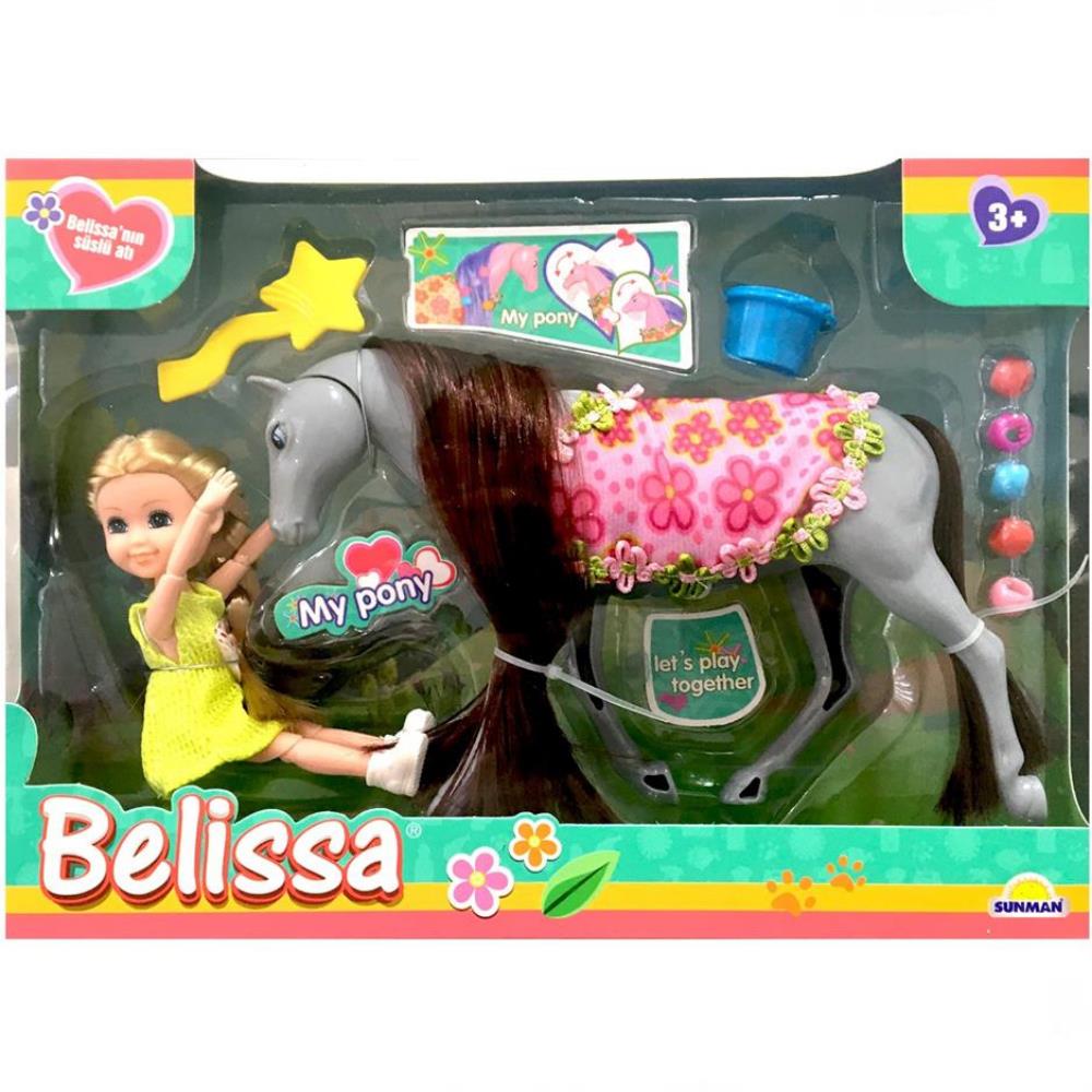 - BELISSA DOLL AND HORSE BOXED