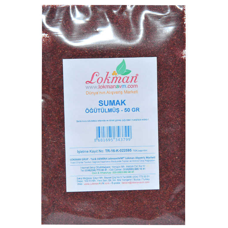 Sumac Ground 50 Gr Package